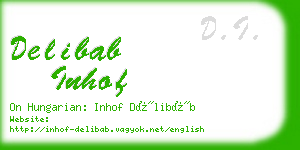 delibab inhof business card